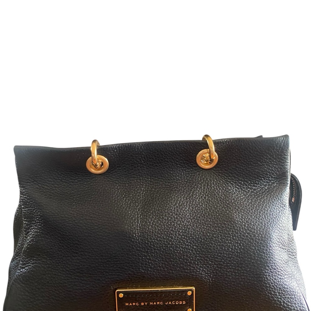 Marc by Marc Jacobs Black Leather Tote Bag